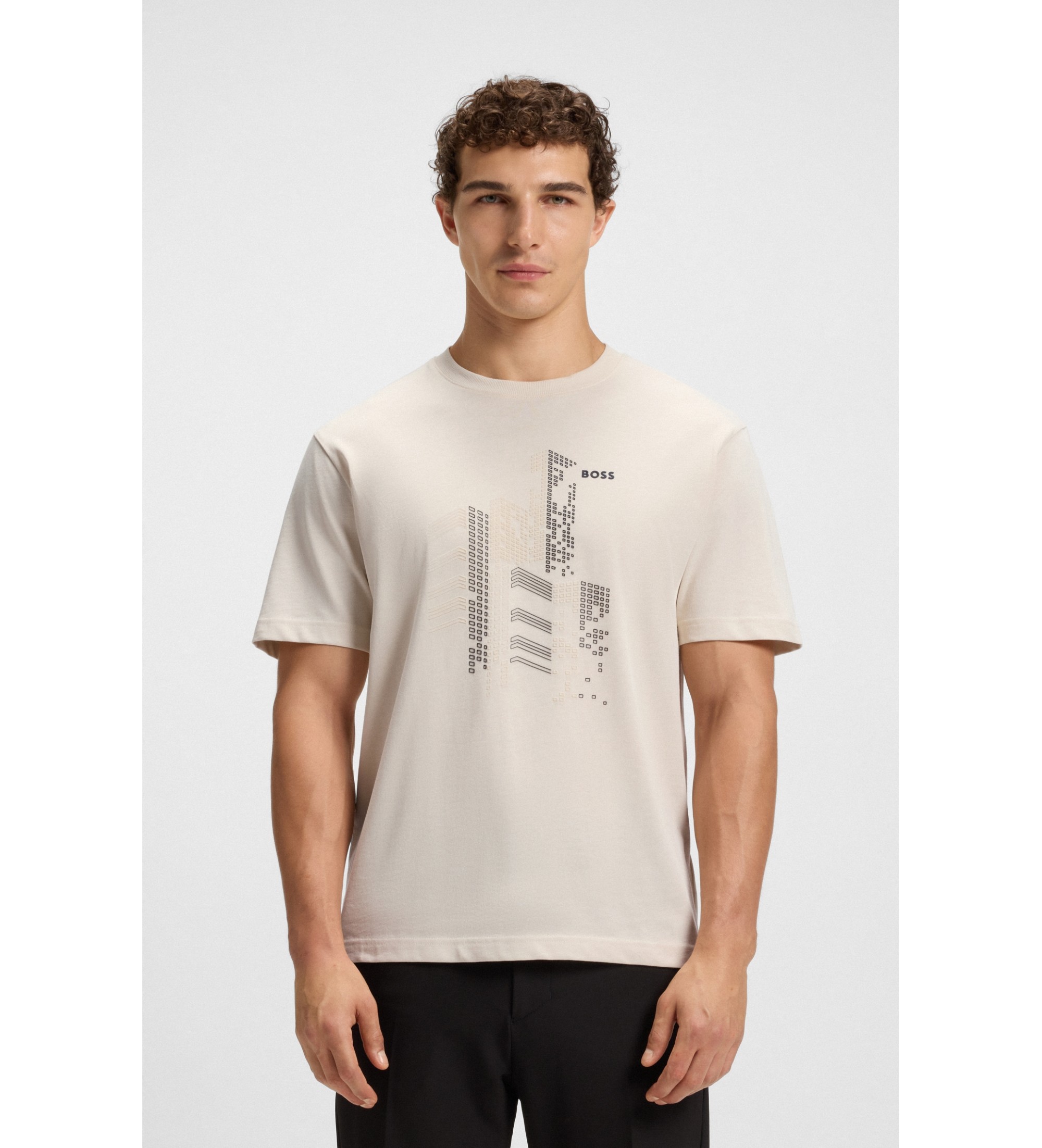 BOSS T-shirt beige GRX Zone BOSS T-shirt beige GRX Zone