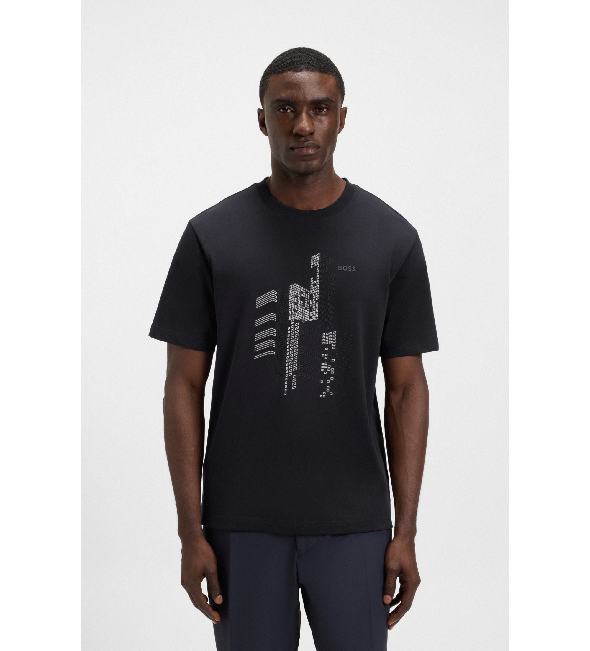 BOSS GRX Zone navy T-shirt BOSS GRX Zone navy T-shirt