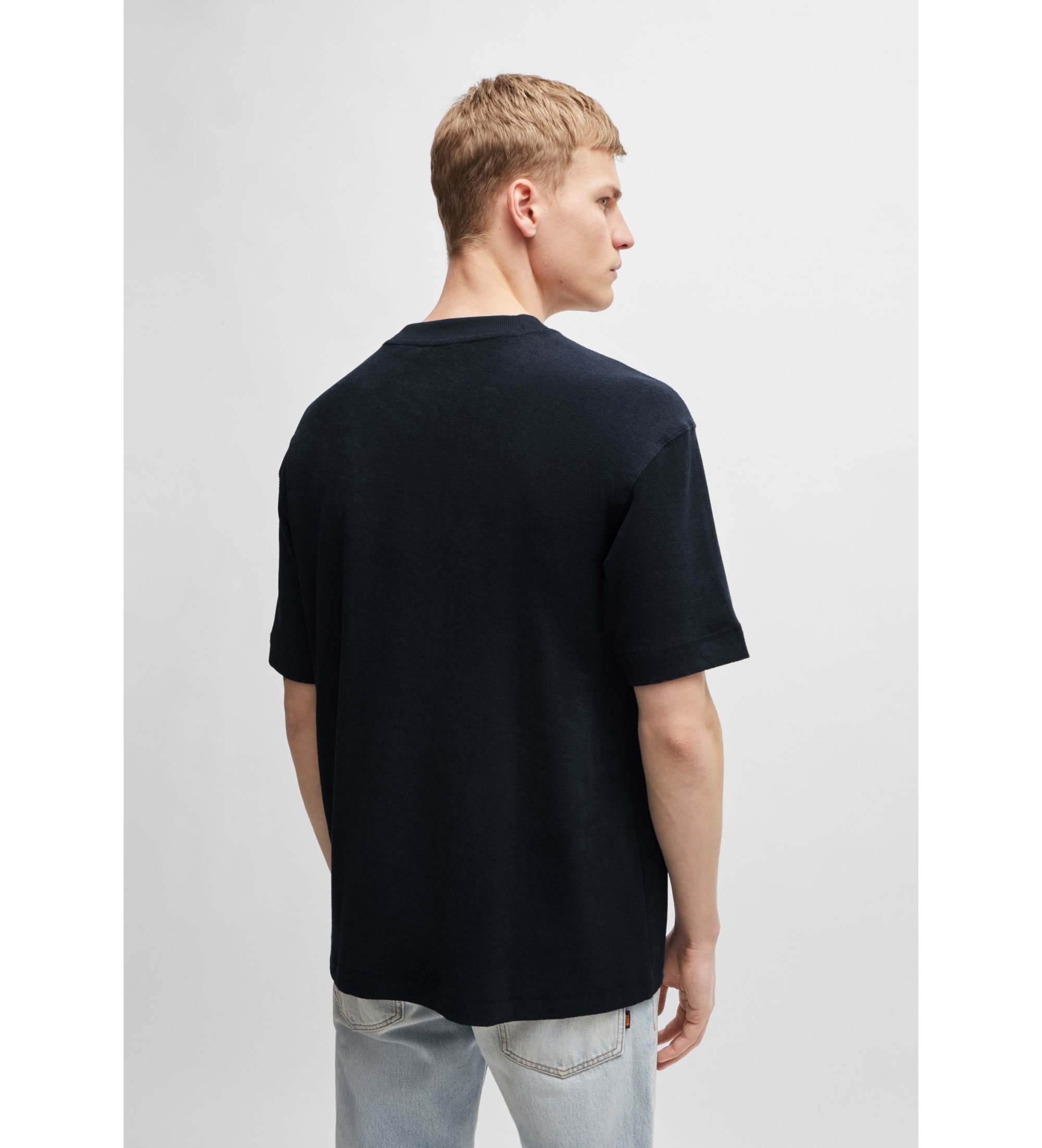 BOSS Camiseta Towel marino BOSS Camiseta Towel marino