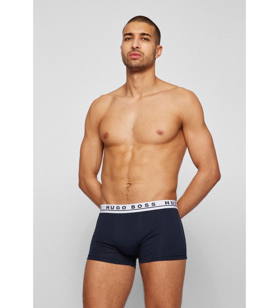 BOSS 3 Pack 3 Boxers Troncal 3P blue, navy