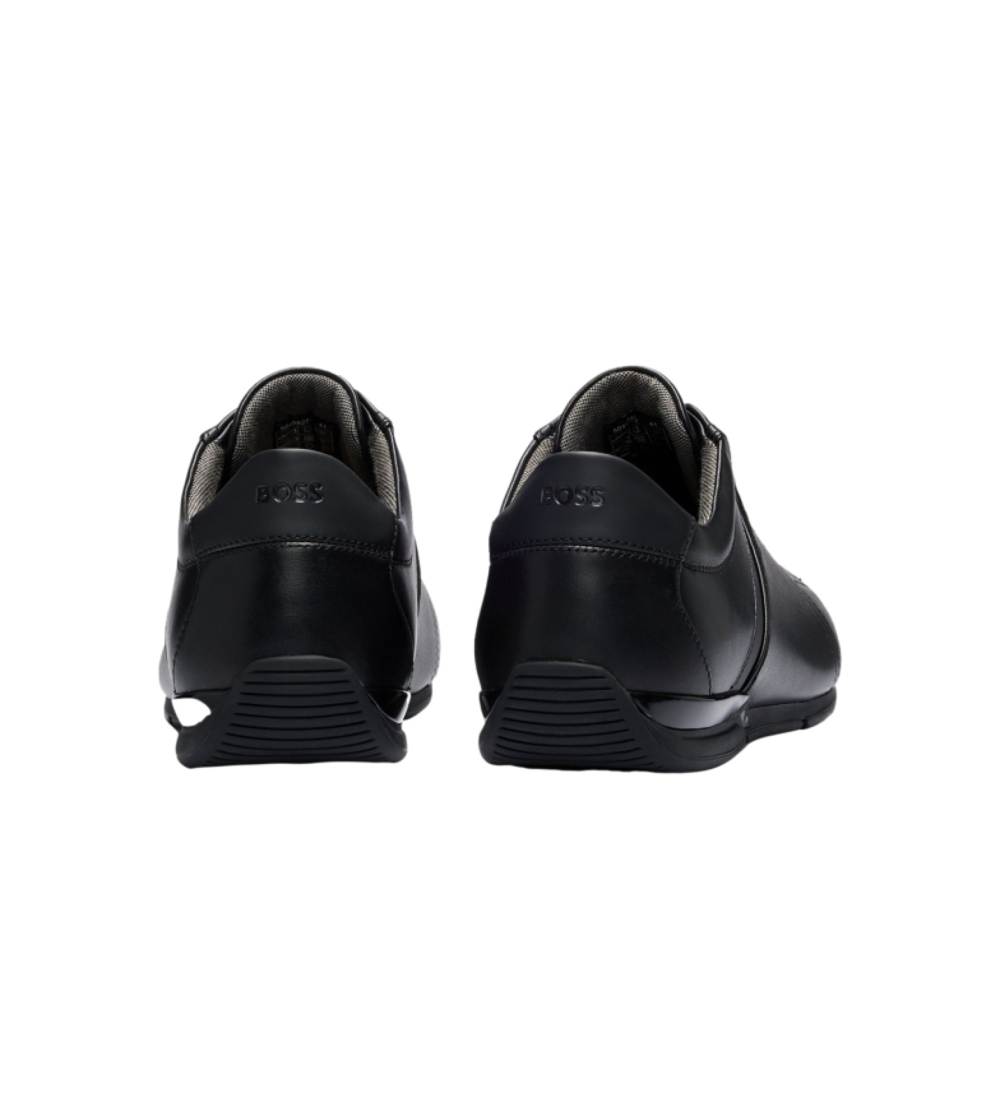 BOSS Saturn Lederschuhe schwarz Esdemarca Geschäft für