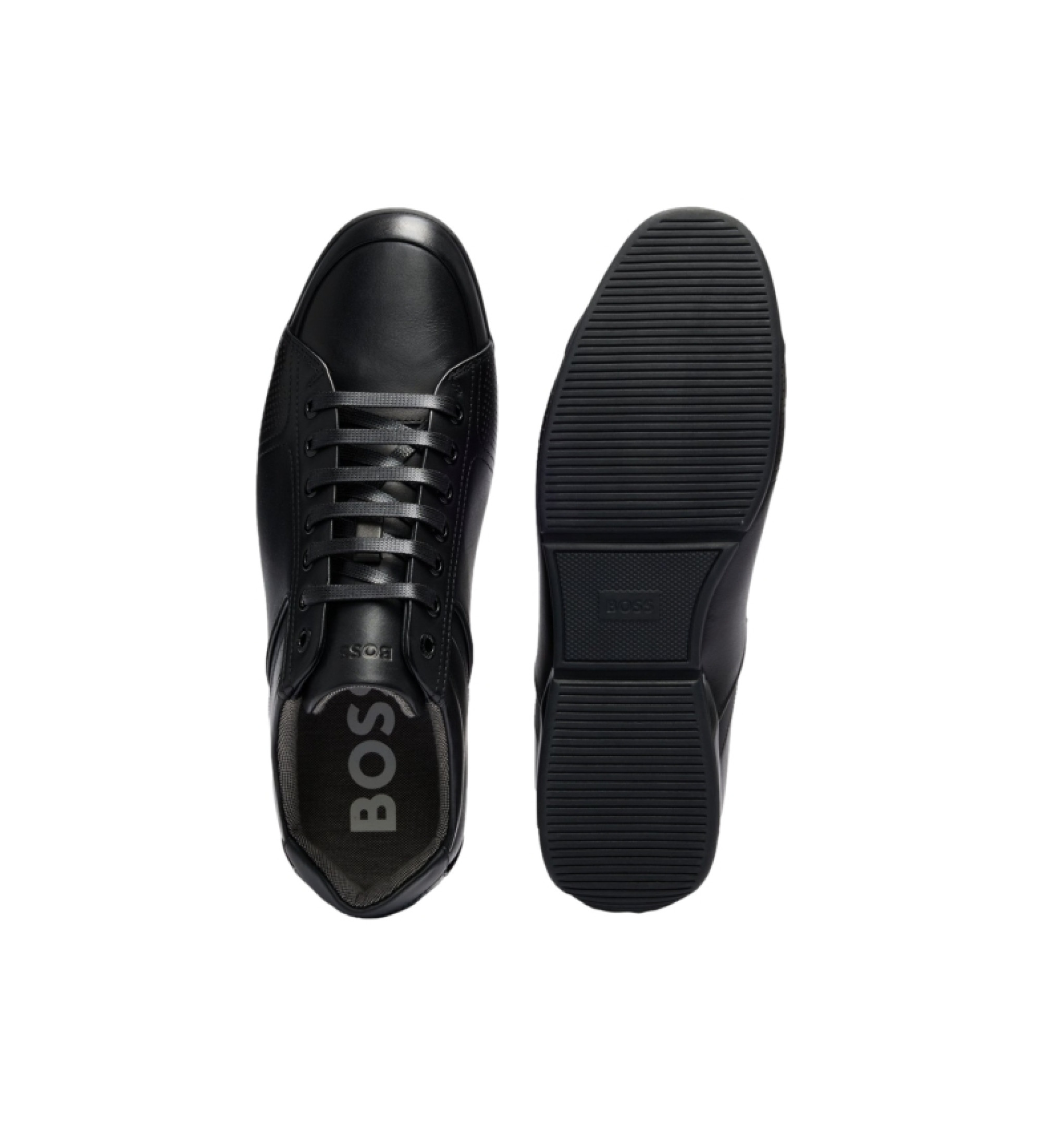 BOSS Saturn leather shoes black ESD Store fashion, footwear and
