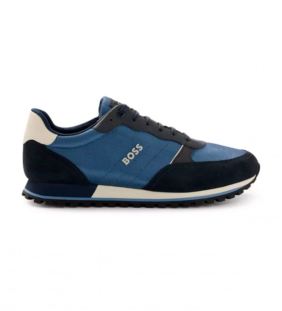 BOSS Zapatillas estilo running azul