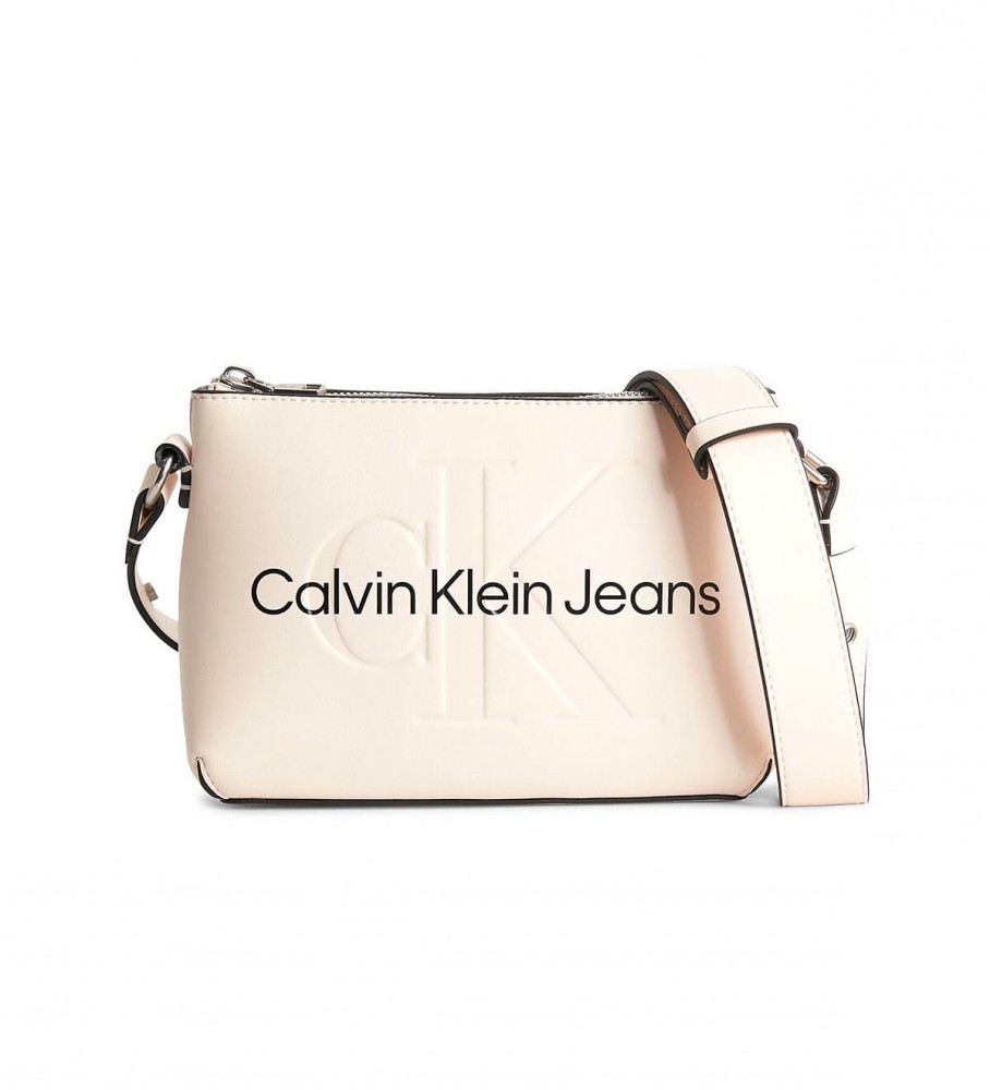 Calvin Klein Camera Pouch21 beige shoulder bag