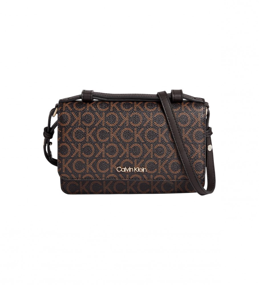 Calvin Klein Must Mini Bag W/Flap bag castanho