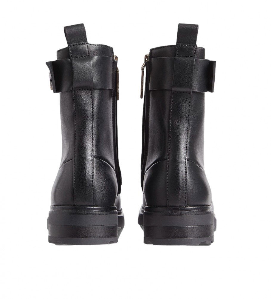 Calvin Klein Botas de piel Clear Biker negro - Tienda Esdemarca moda,  calzado y complementos - zapatos de marca y zapatillas de marca