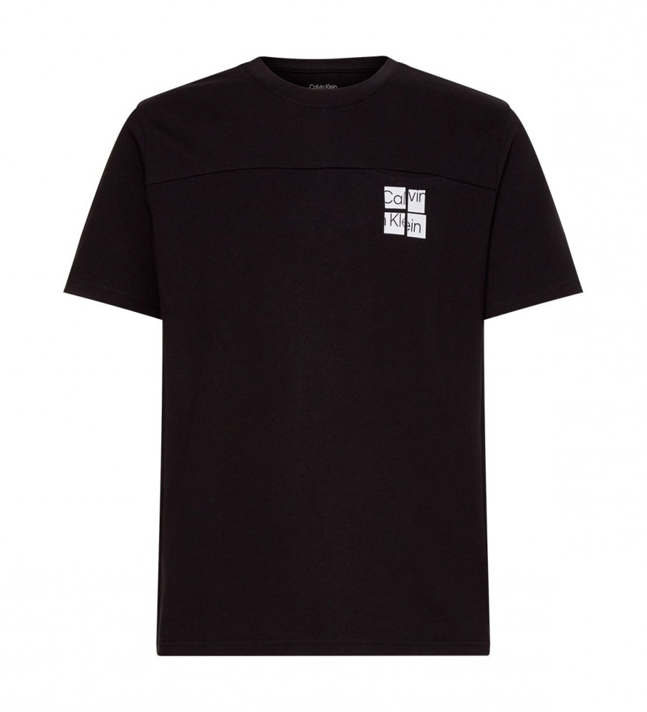 Calvin Klein Camiseta cuadrados PW negro 