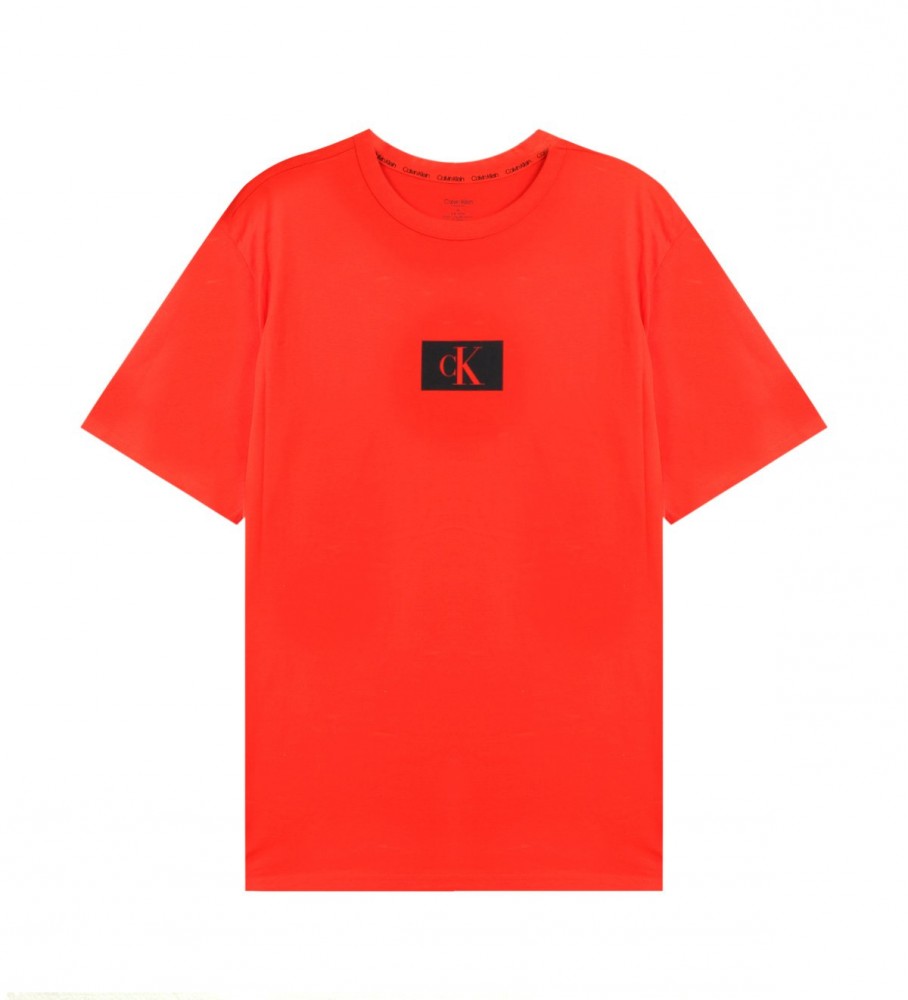 Calvin Klein T-shirt de casa vermelha