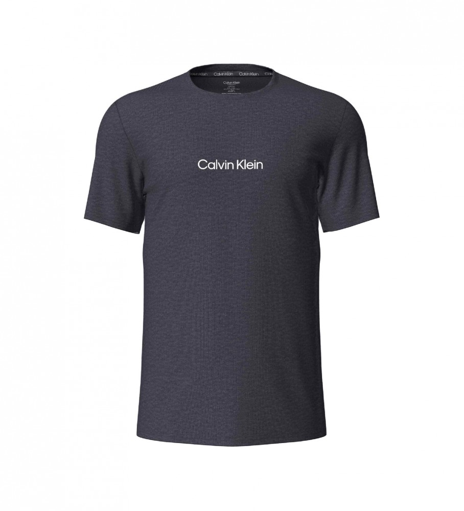 Calvin Klein T-shirt struttura moderna grigia