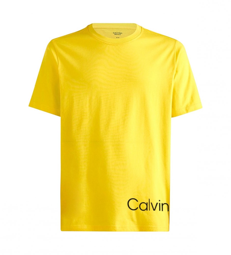 Calvin Klein T-shirt PW amarela 