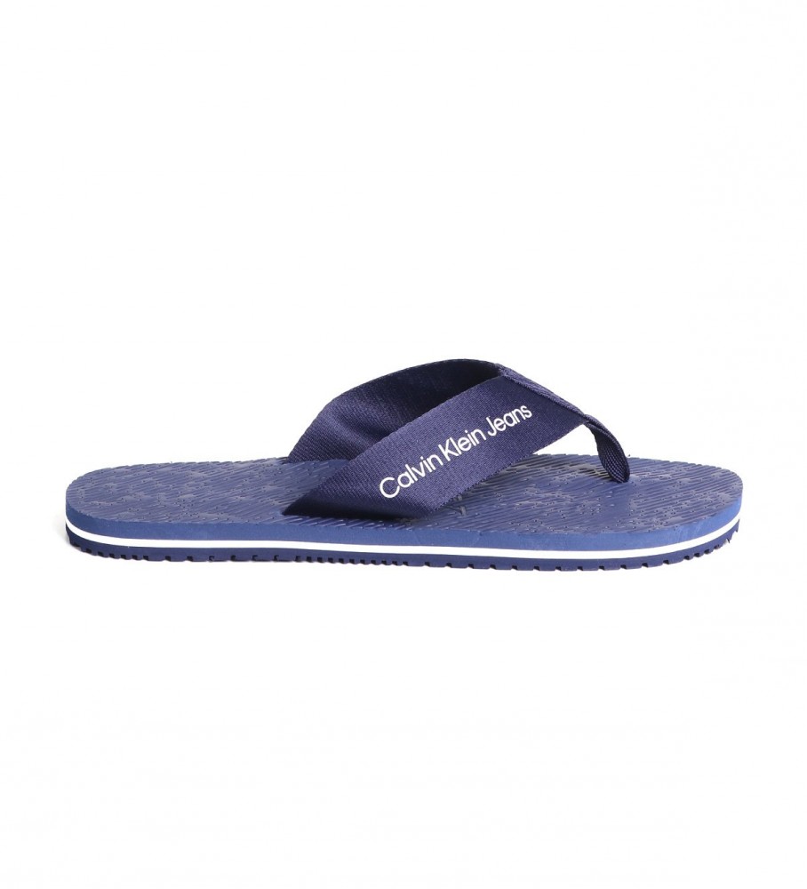 Calvin Klein Slippers Webbing 2 blue