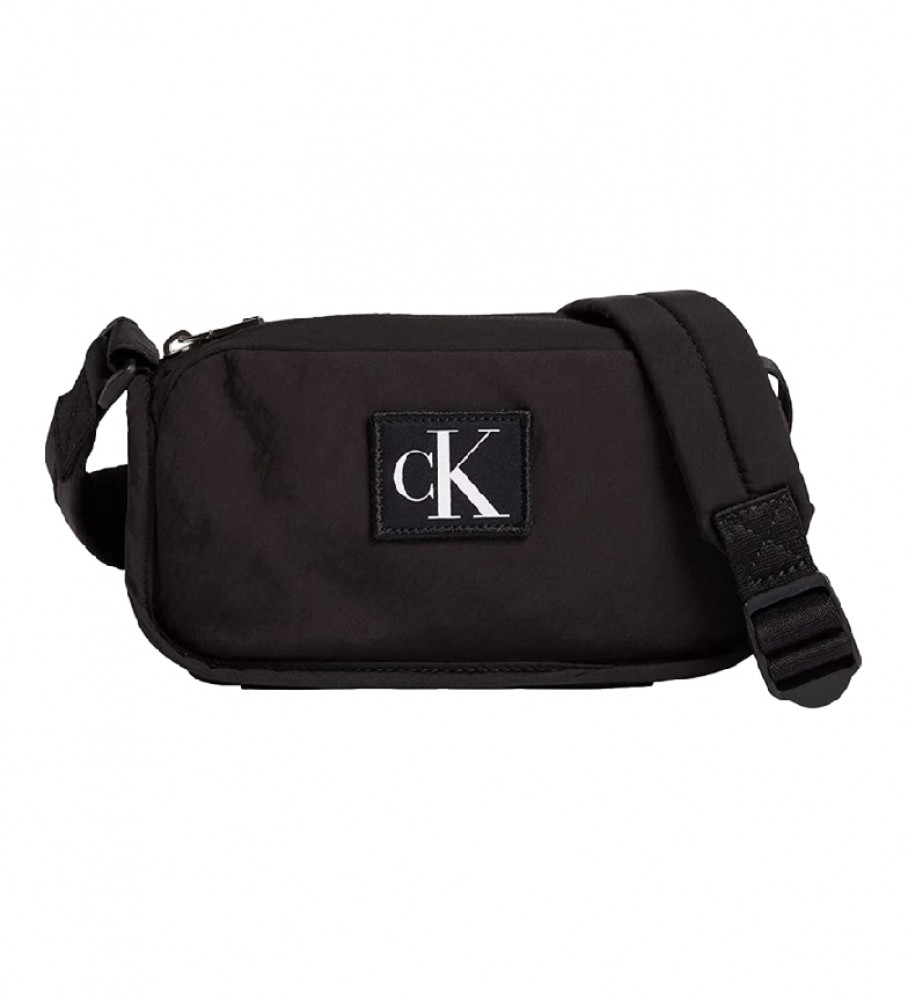 Calvin Klein Jeans Mini sac à bandoulière City Nylon Ew Camera noir -21,8x13,6x4,2cm