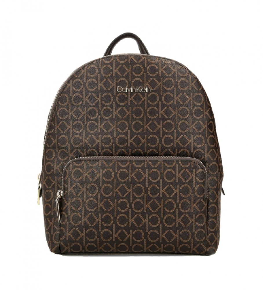 Calvin Klein Ck Must Campus brown backpack bag