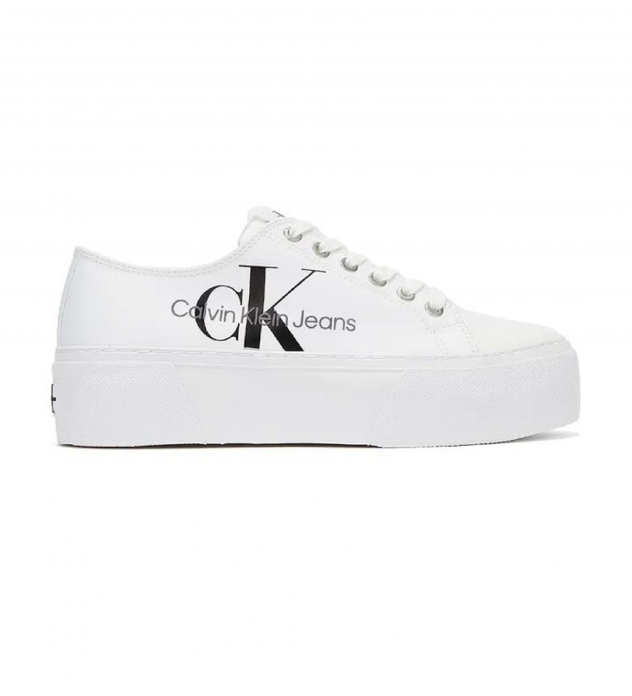 Calvin Klein Flatform sneakers white