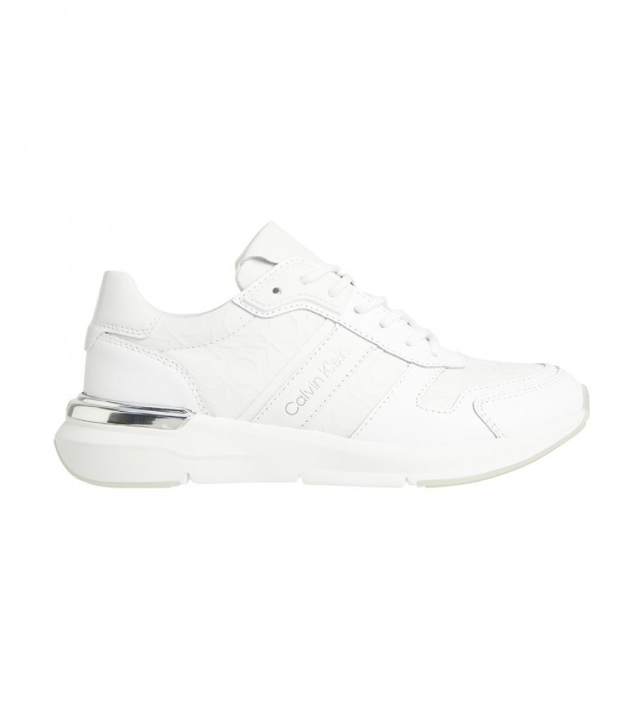Calvin Klein Flexi Runner white leather sneakers