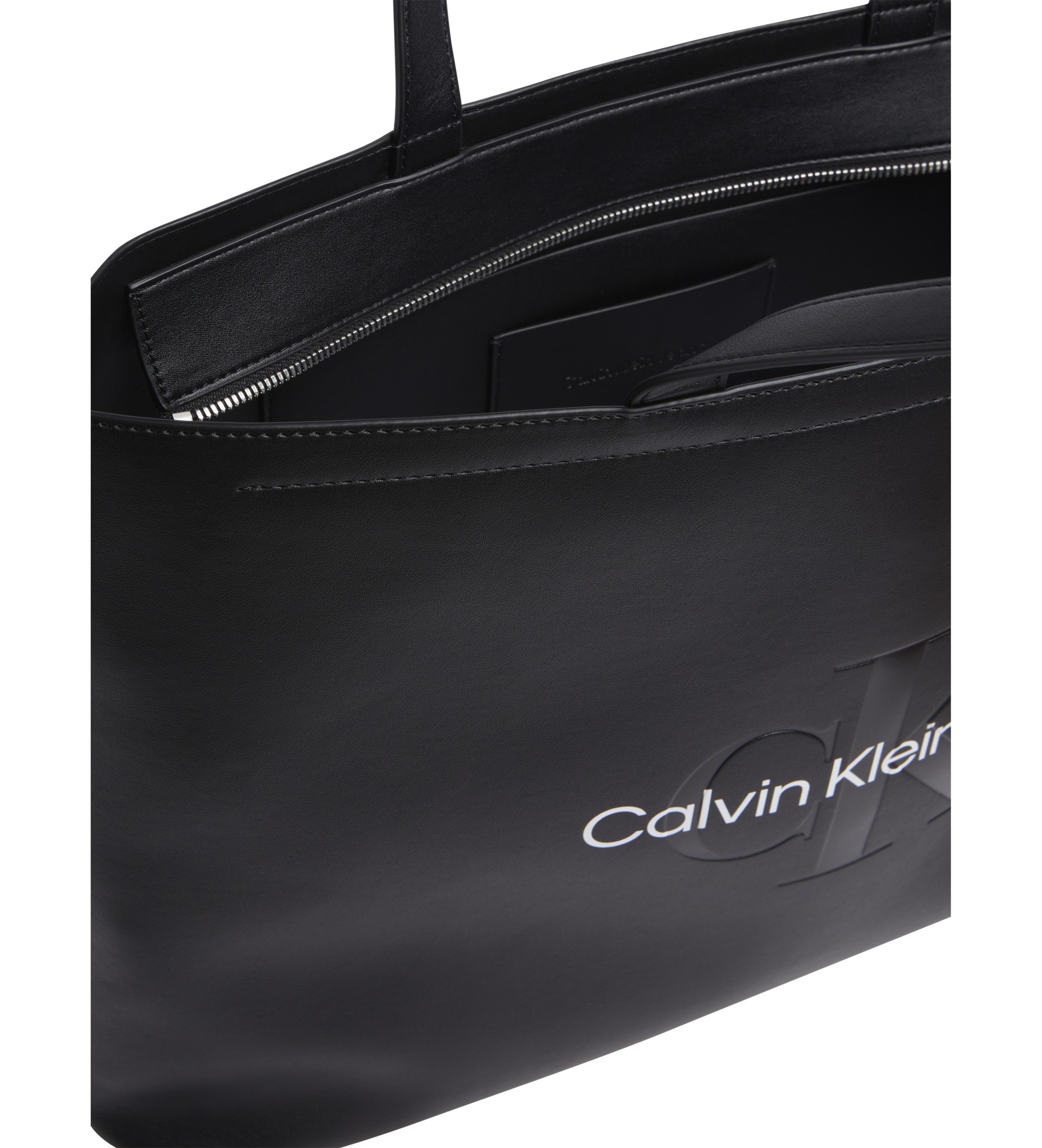 Jeans Shopper Bolso Calvin Klein Shopper Bolso Calvin Klein Blanco