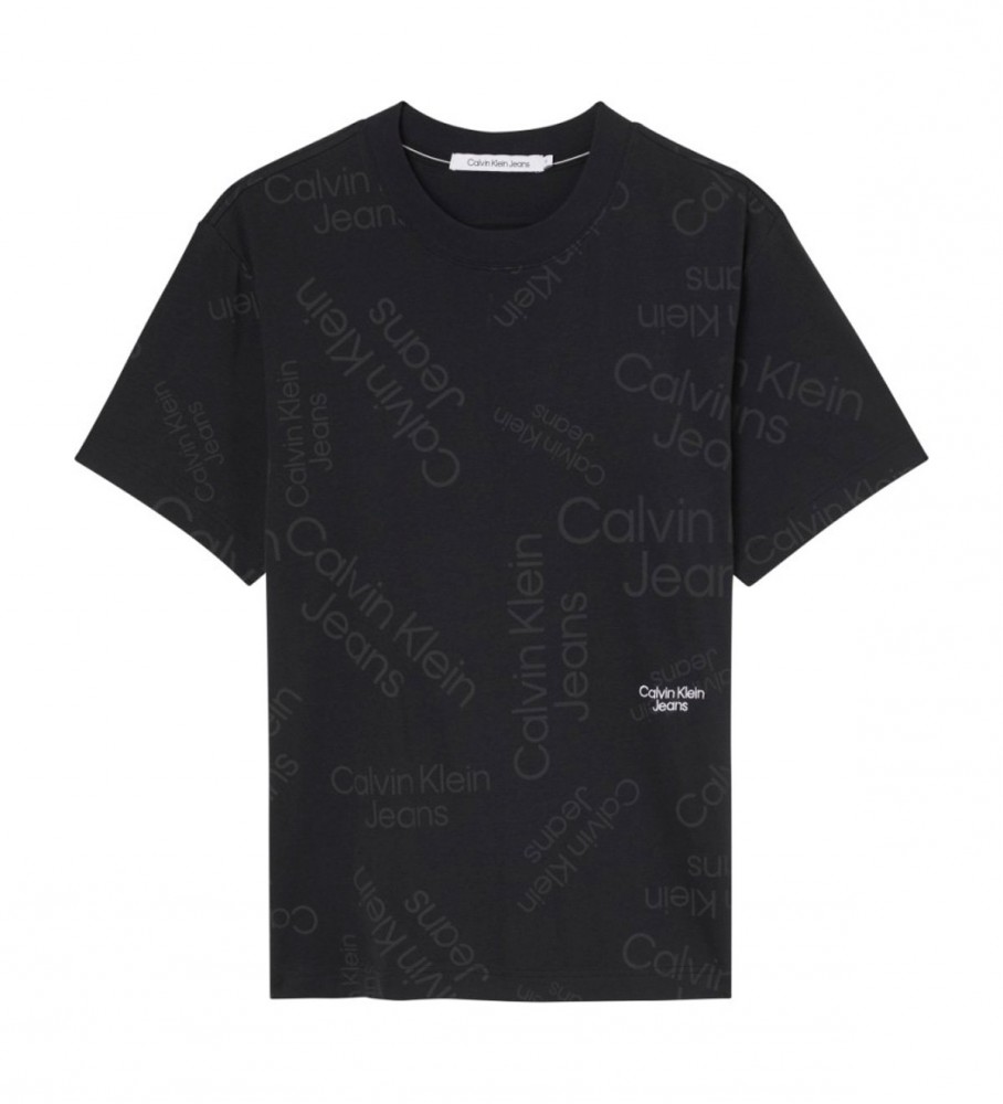 Calvin Klein Logo Tee preto
