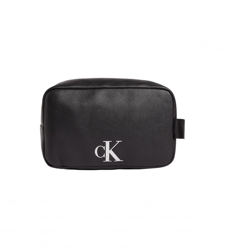 Calvin Klein Neceser Monogram Soft Washbag negro