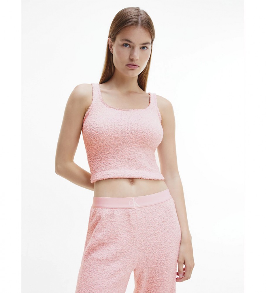 Calvin Klein Top pigiama 000QS6721ETJQ rosa