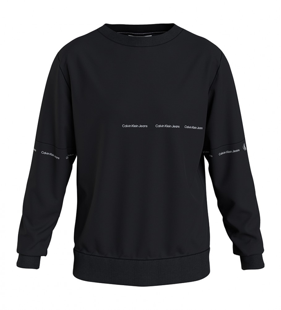 Calvin Klein Sweatshirt J30J319700 black - ESD Store fashion, footwear and  accessories - best brands shoes and designer shoes