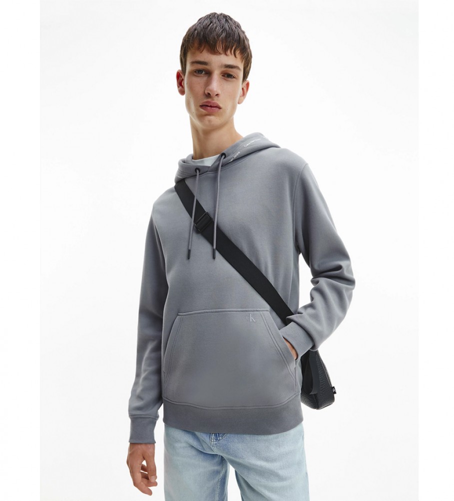 Calvin Klein Jeans Repeat Logo sweatshirt gray - ESD Store fashion,  footwear and accessories - best brands shoes and designer shoes