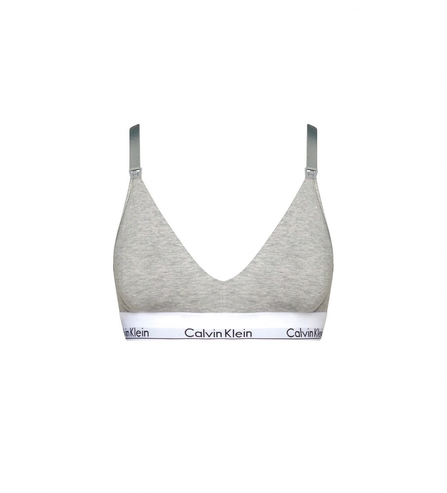 Calvin Klein Soutien-gorge d'allaitement Modern Cotton gris