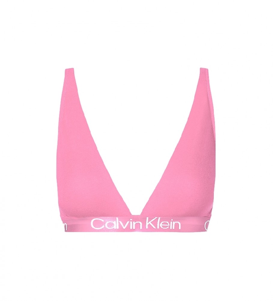 Calvin Klein Soutien Triângulo - Estrutura moderna rosa