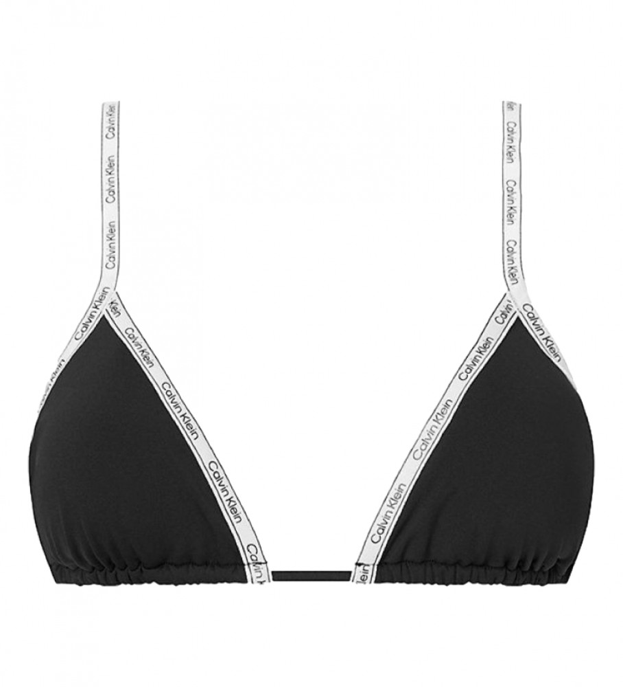 Calvin Klein Black Triangle Bikini Top