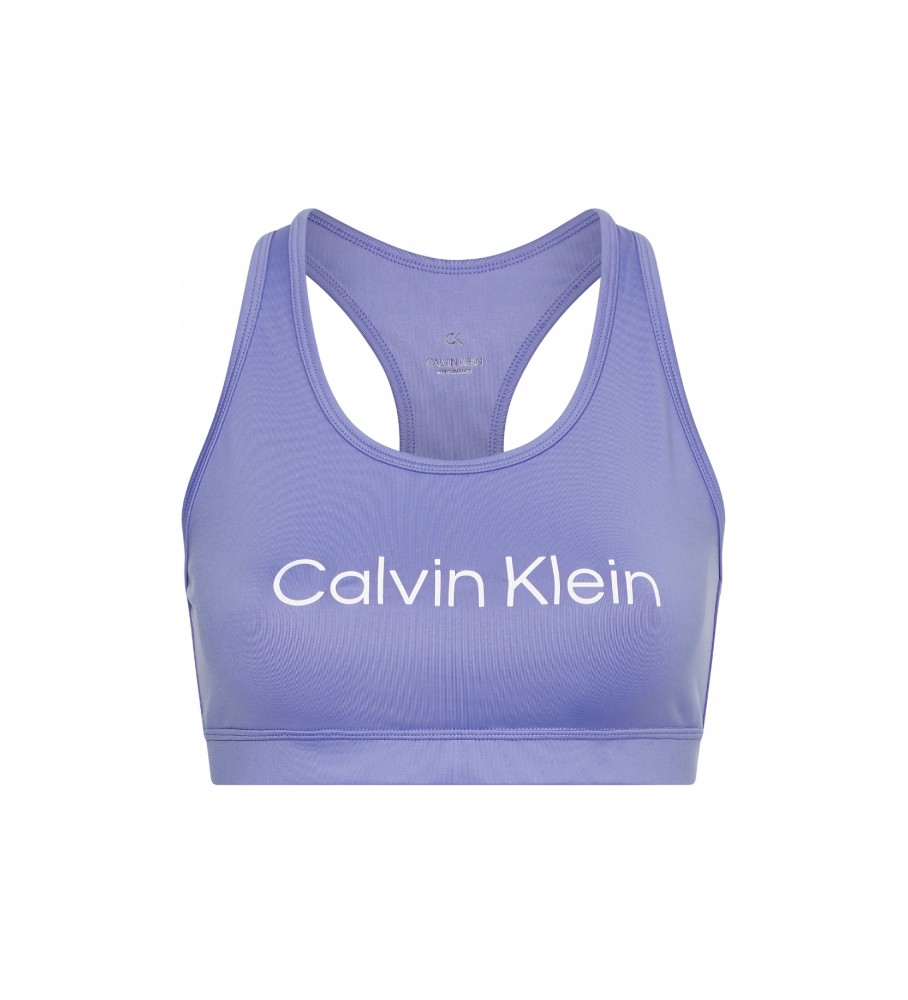 Calvin Klein Sports bra Medium Support lilac