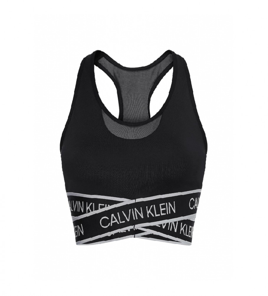 Calvin Klein Medium Impact bra black