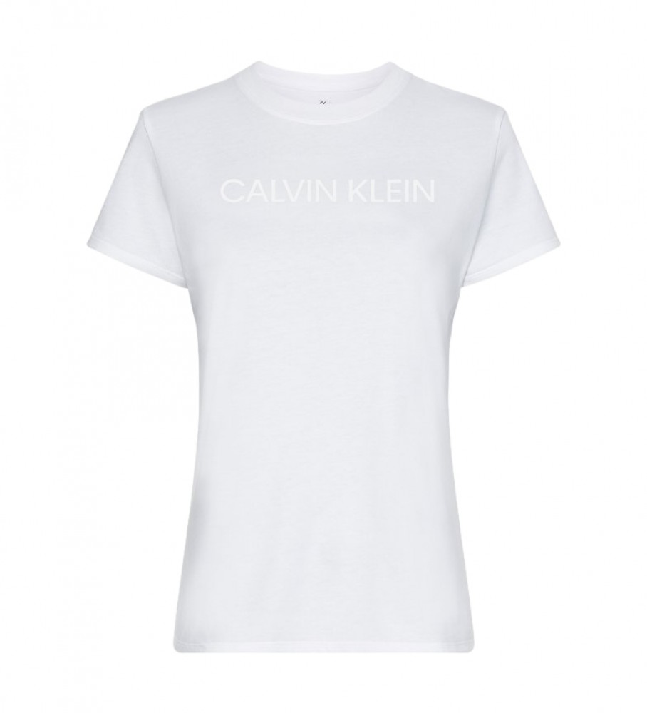 Calvin Klein T-shirt com logótipo branco