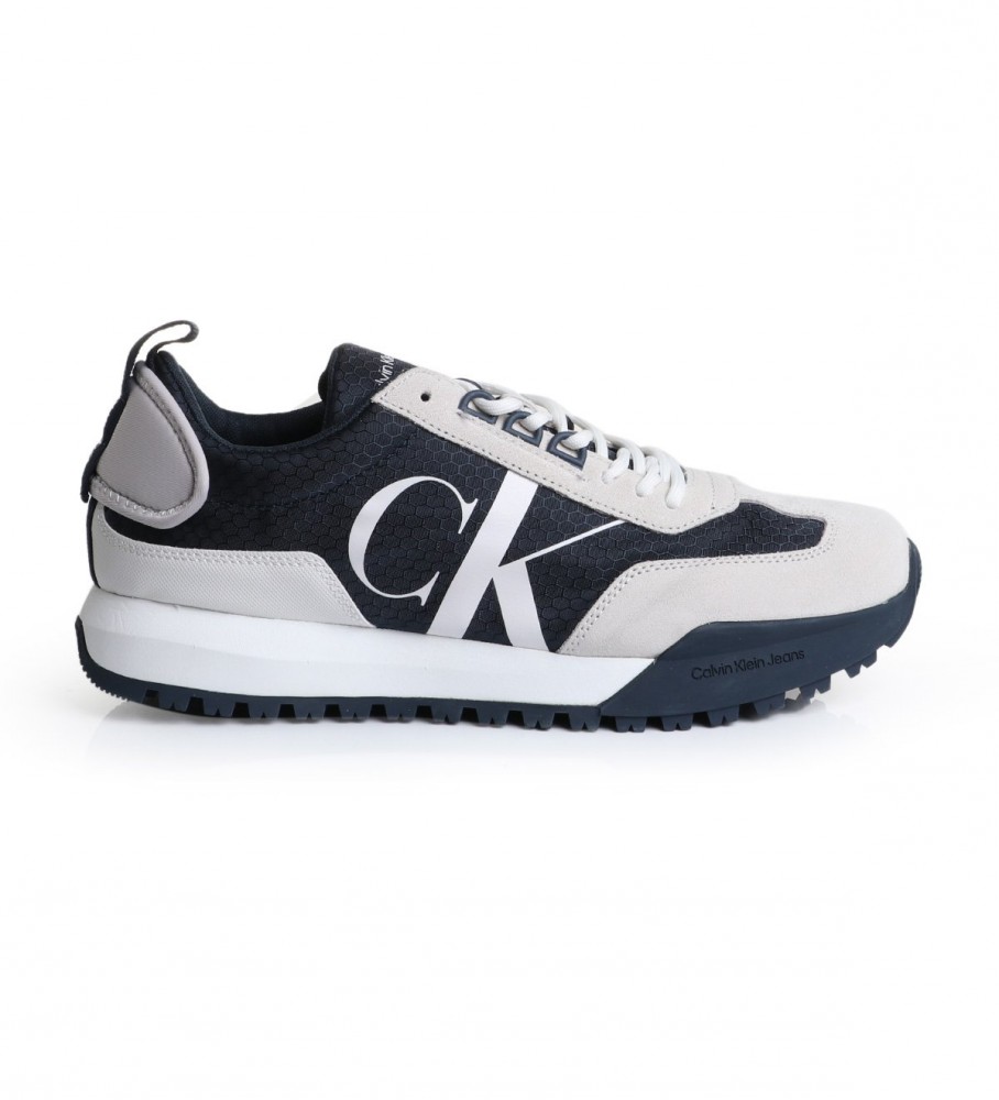 Calvin Klein Nuove sneakers Retro Runner Poly navy
