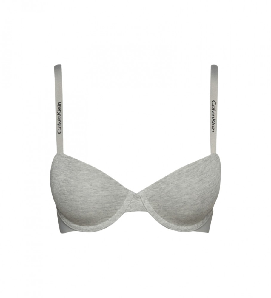 CK Graphic Lace Balconette Bra by Calvin Klein Online, THE ICONIC