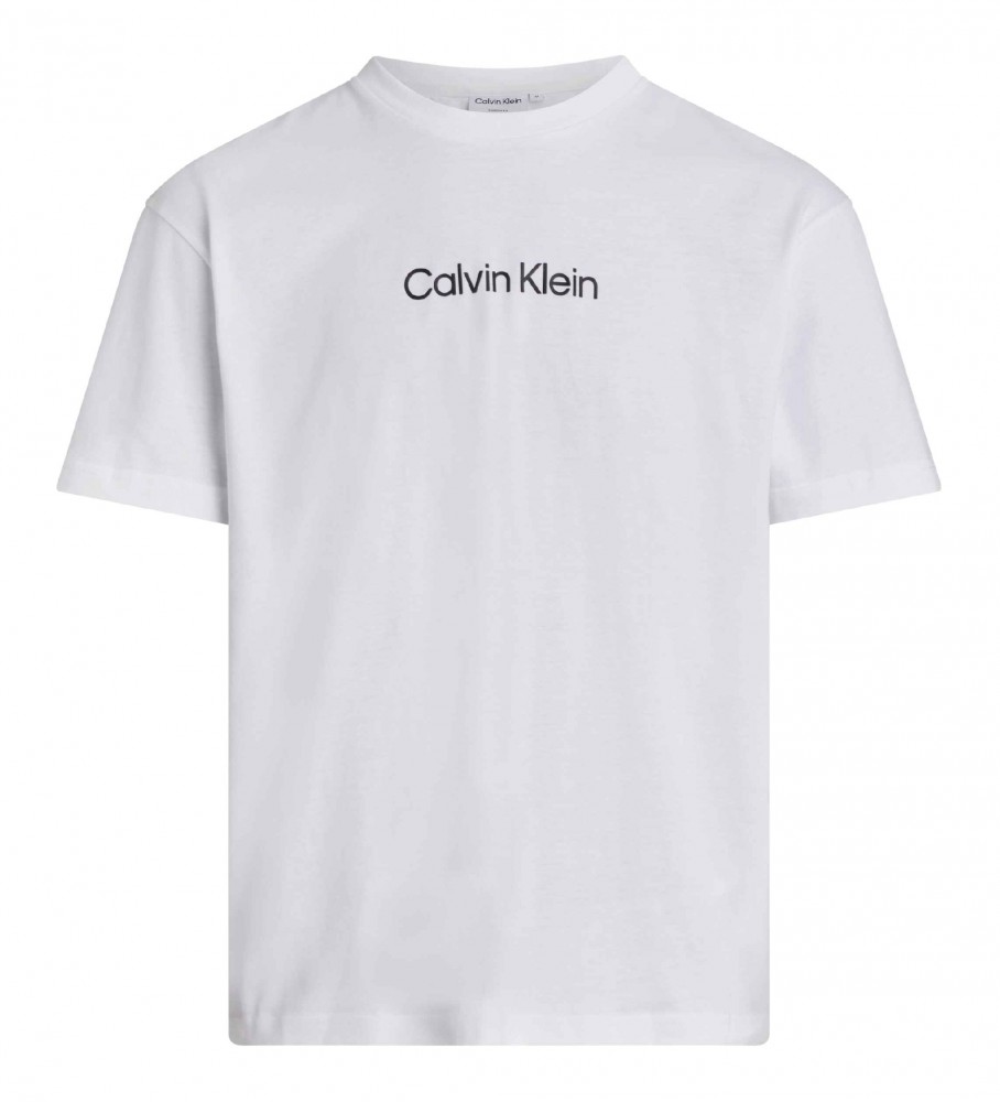 für Logo-T-Shirt Markenschuhe Schuhe, und Accessoires und - Klein Hero weiß - Markenturnschuhe Geschäft Mode Calvin Esdemarca