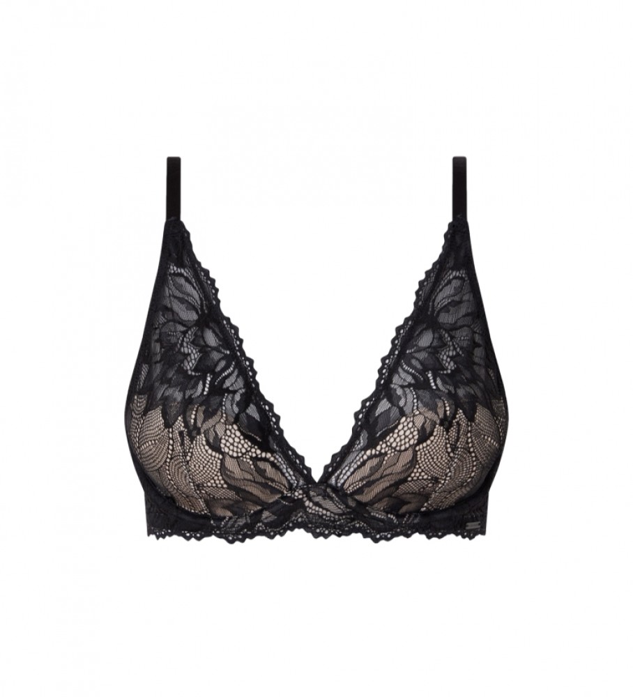 Calvin Klein Seductive Comfort low-cut bra black - ESD Store fashion,  footwear and accessories - best brands shoes and designer shoes
