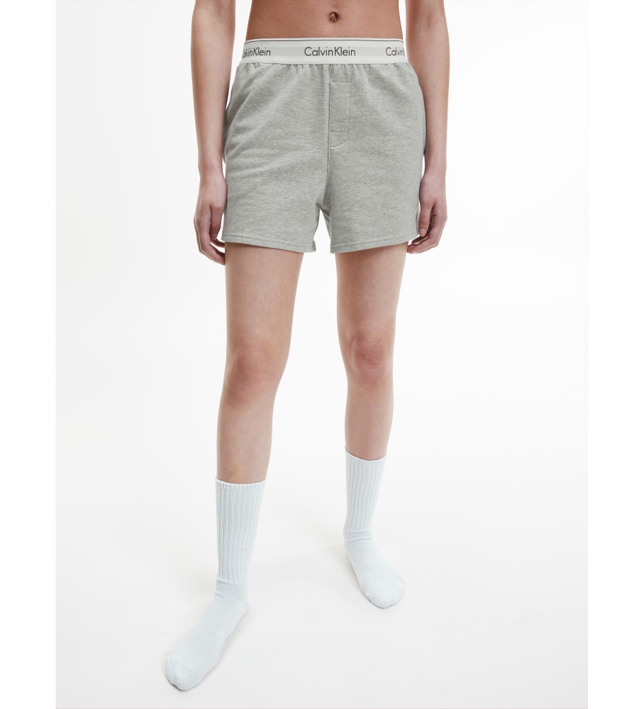 Calvin Klein Pyjama Shorts Modern Cotton grey - ESD Store fashion, footwear  and accessories - best brands shoes and designer shoes