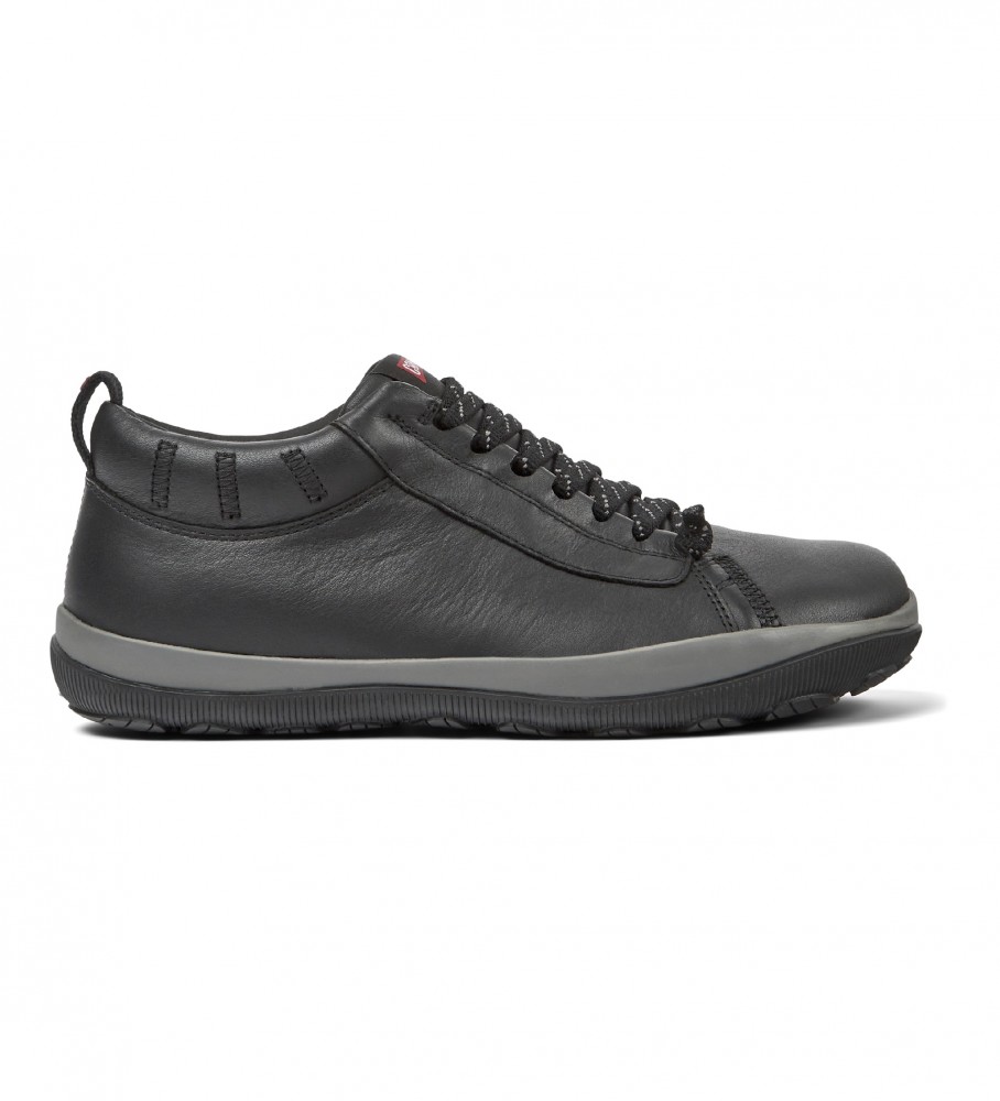 CAMPER Peu Pista GM black leather shoes - ESD Store fashion, footwear and  accessories - best brands shoes and designer shoes