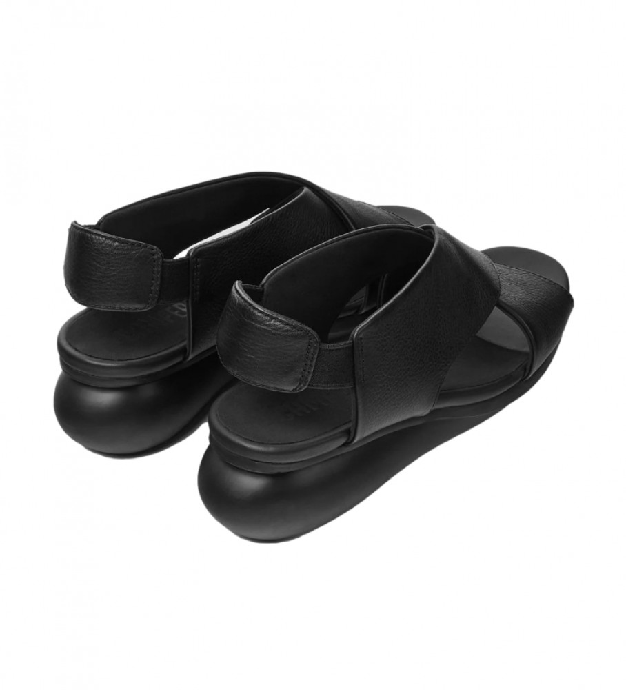 CAMPER Sandalias de piel Balloon negro -Altura cuña: 5.1cm- - Tienda  Esdemarca moda, calzado y complementos - zapatos de marca y zapatillas de  marca