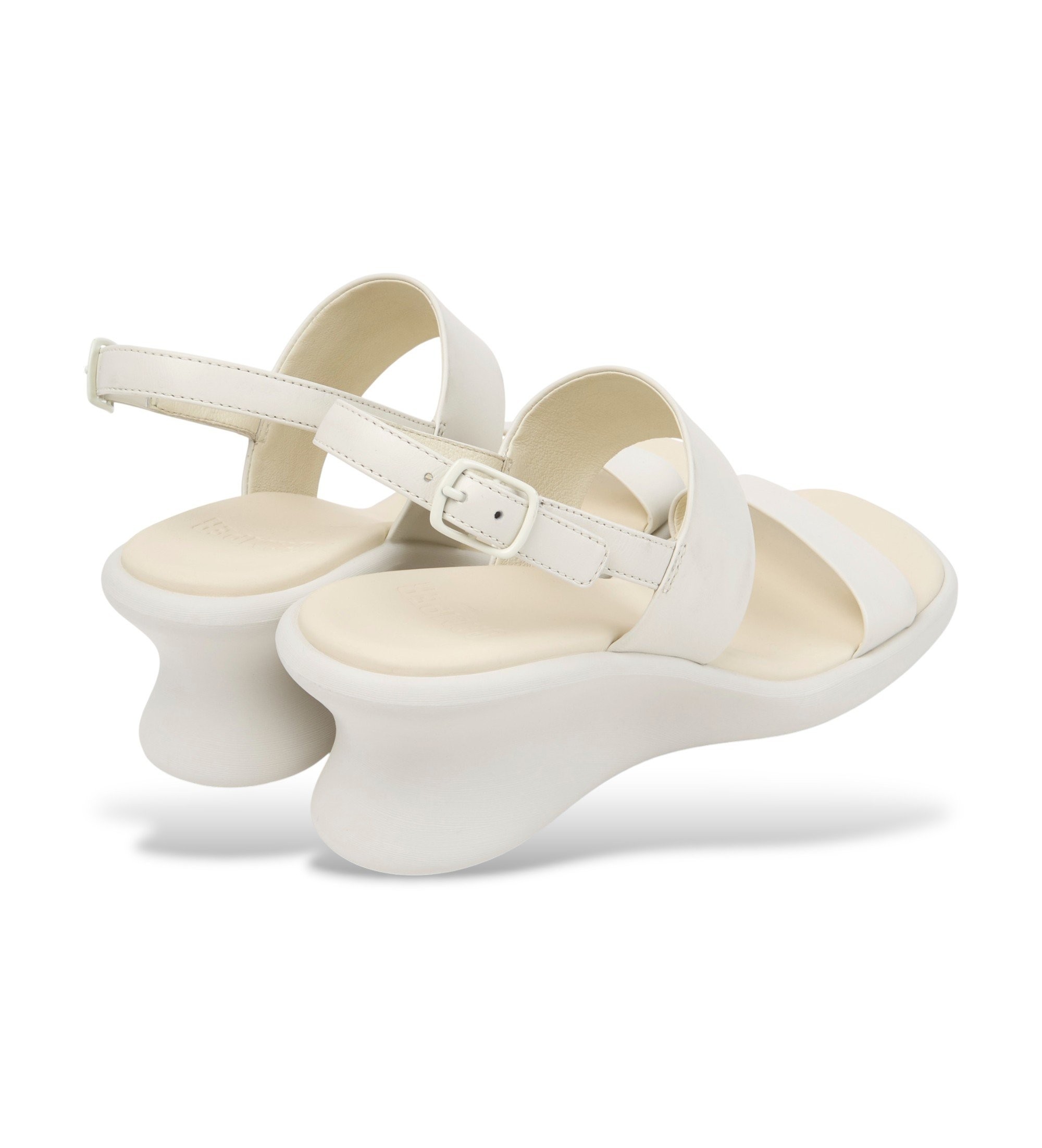 Camper Sandalias de Piel Louise blanco 