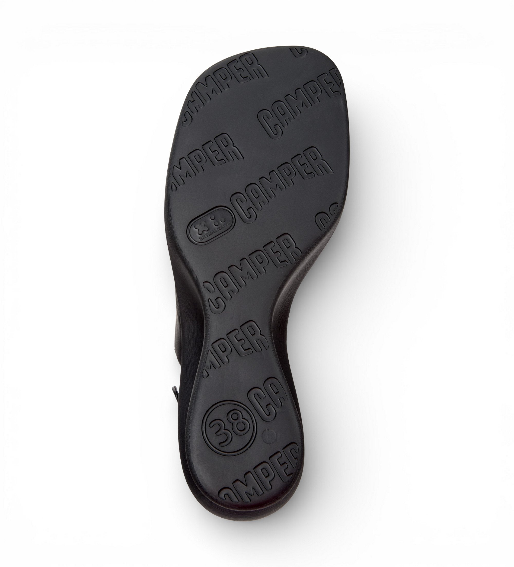 Camper Sandalias de Piel Louise negro