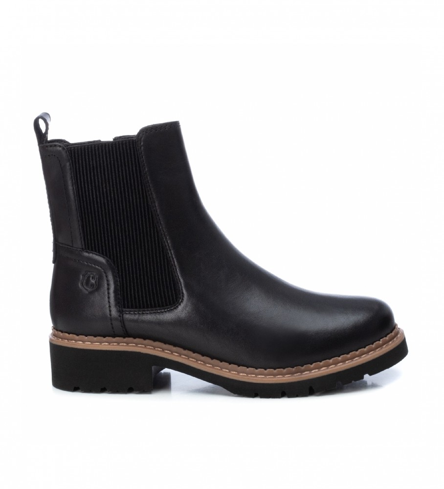 Carmela Leather ankle boots 160046 black