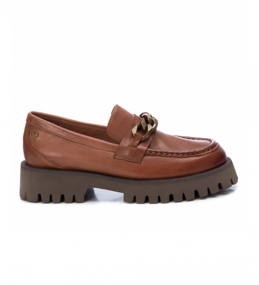 Carmela Zapatos de piel 160358 marrón