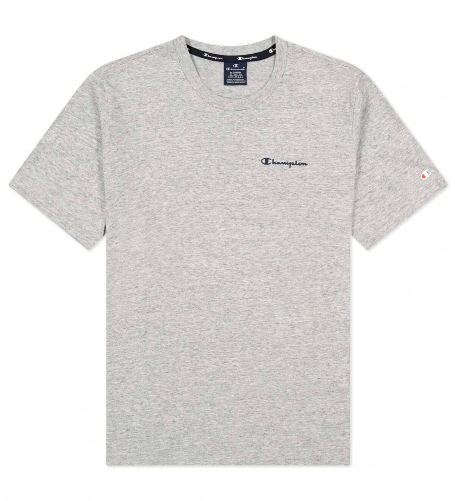 Champion T-shirt Pequeno Roteiro Logotipo cinzento