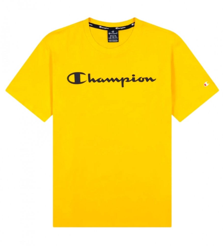 Champion Camiseta Logo amarillo