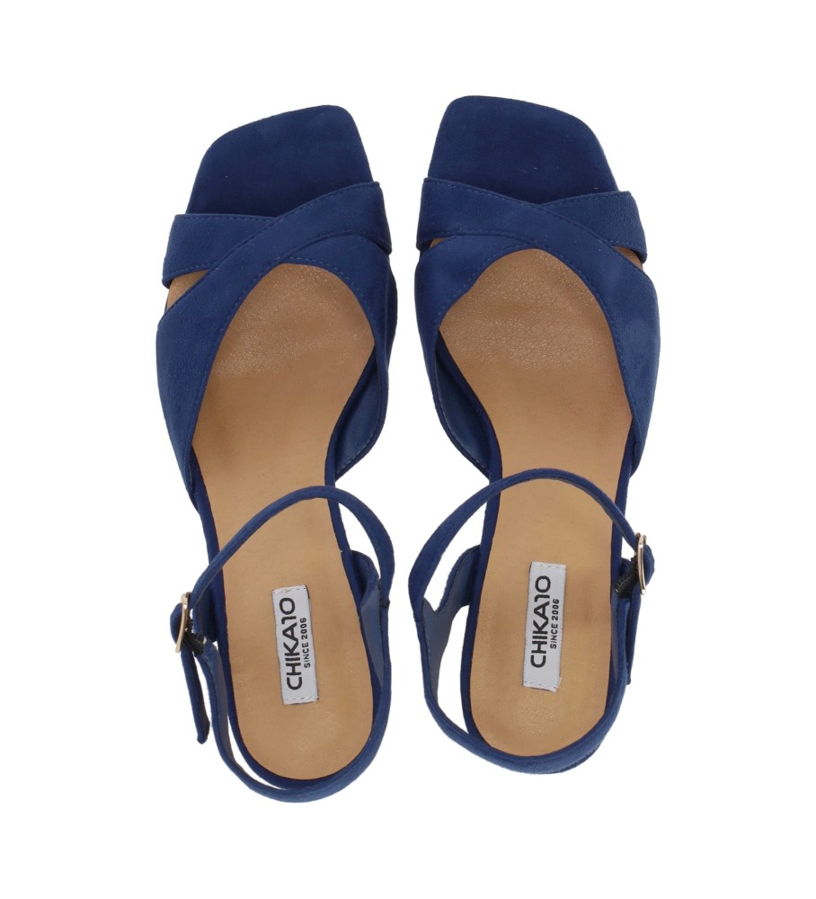 Chika10 Sandals Flora 22 Navy