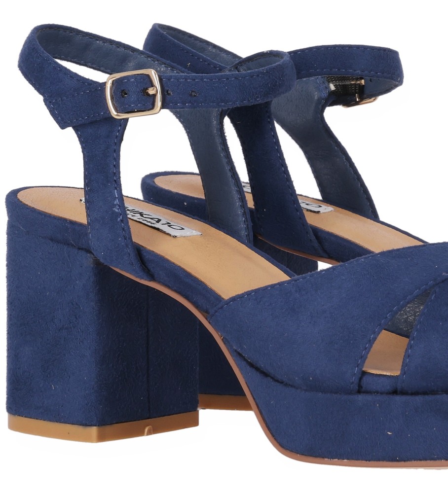 Chika10 Sandals Flora 22 Navy