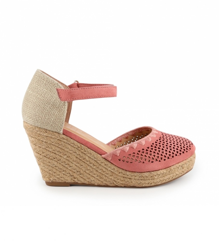 Chika10 Sandalias Nadia 15 nude -Altura cuña: 8cm- - Tienda Esdemarca moda,  calzado y complementos - zapatos de marca y zapatillas de marca