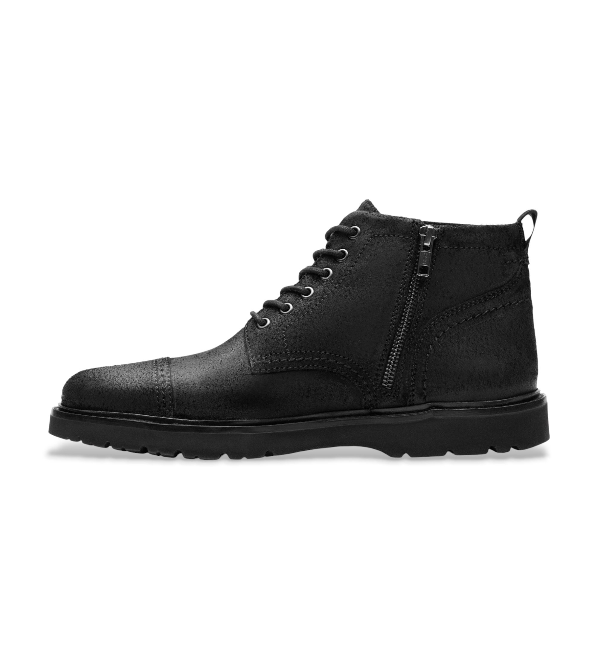Clarks Stivaletti in pelle nera con cerniera Weltridge Clarks Stivaletti in pelle nera con cerniera Weltridge