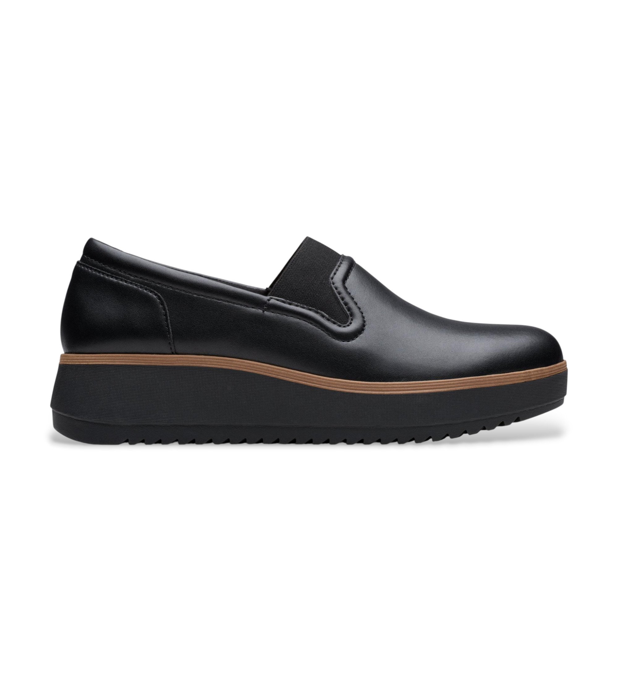 Clarks Zylah Sky usnjeni mokasini črni Clarks Zylah Sky usnjeni mokasini črni