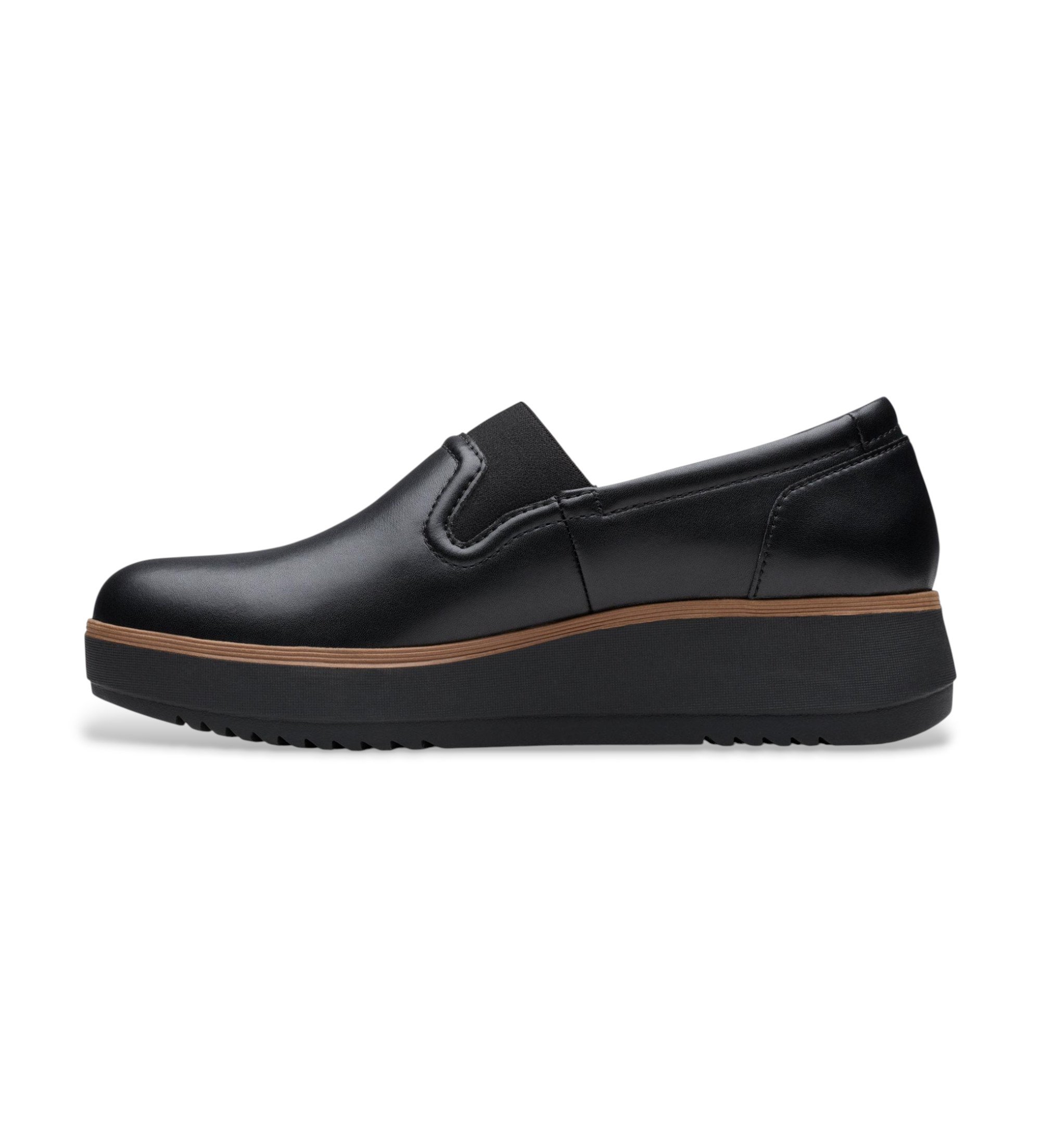 Clarks Zylah Sky usnjeni mokasini črni Clarks Zylah Sky usnjeni mokasini črni